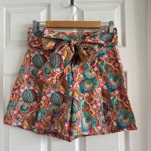 Antonio Melani cotton shorts. Floral print. Multicolor. NWOT. Size 4.